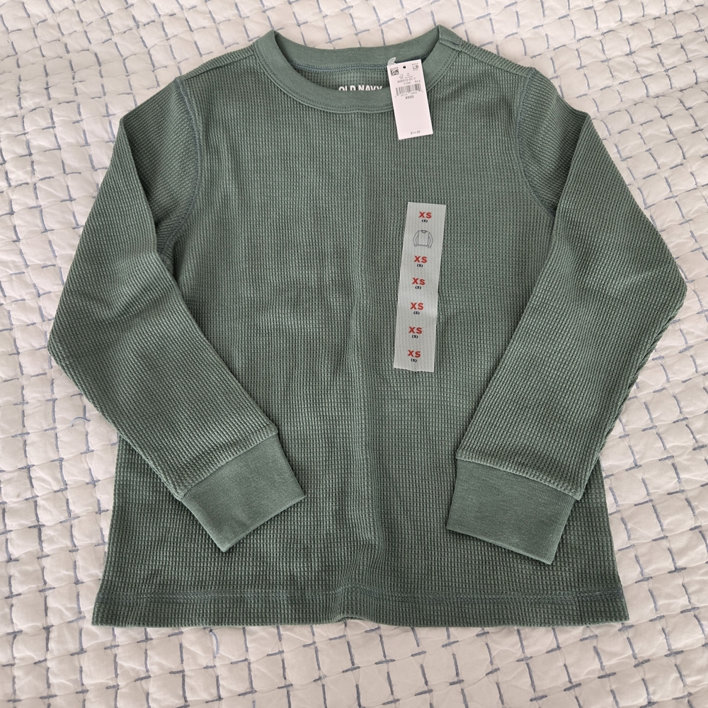 Kids Old Navy Thermal Tee